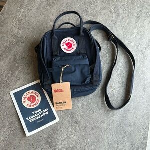 Fjallraven Kanken Re-wool Blue Sling Bag